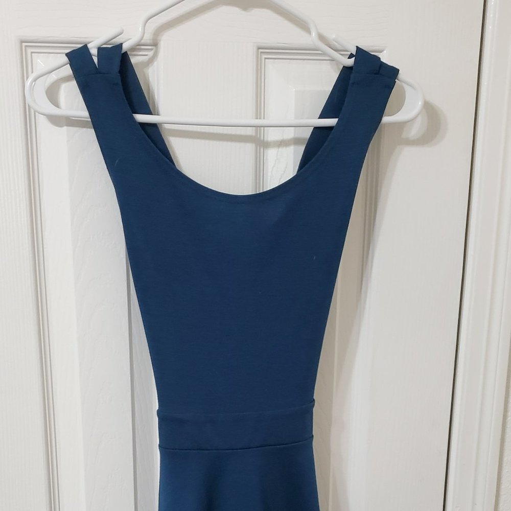 Sleeveless strappy mini dress